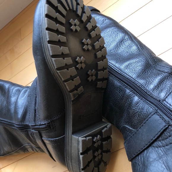 Naturalizer, Women’s Size 6W, Black Leather Comfort Winter Boots, GUC - Picture 12 of 13